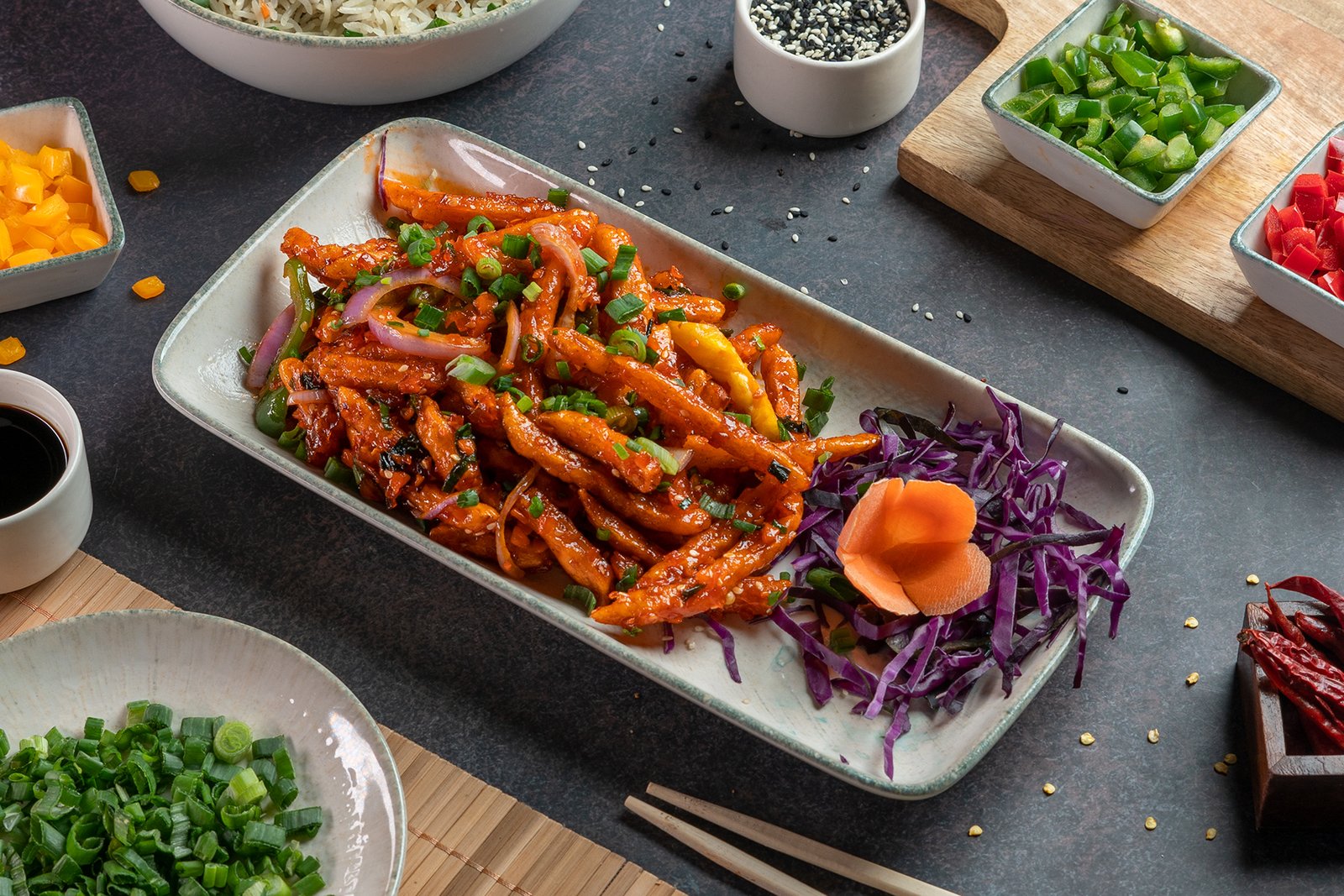 Chilli Garlic Potato